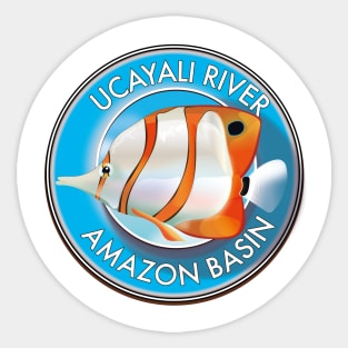 Ucayali River Amazon Basin logo Sticker